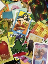 80 Single Swap ALL ACE OF CLUBS Playing Cards Mix Of Vintage And New