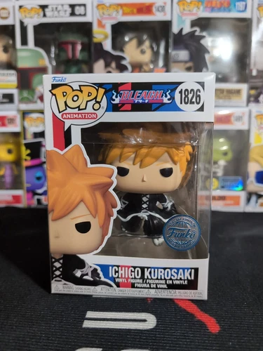 Funko Pop Bleach Ichigo Kurosaki #1826 Funko Pop Special Edition With Protector