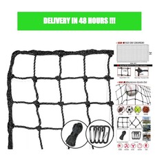 Baseball Softball Backstop Net 10x10 ft Heavy Duty Sports Netting Barrier