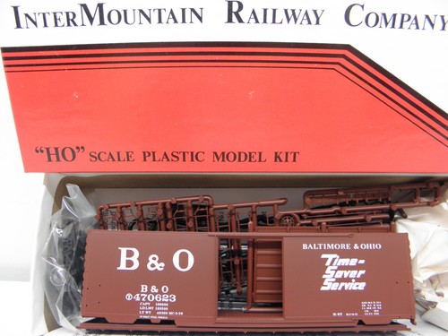 INTER MOUNTAIN - PS-1 BOXCAR - BALTIMORE & OHIO #470623 - ESCALA HO - KIT | Zustand: New