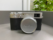 FUJIFILM X100V Silver Digital Camera 26.1MP ISO 160 - 12800 4K video BSI-CMOS