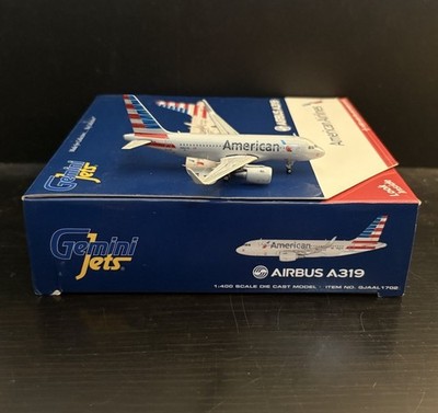 GeminiJets 1:400 American Airlines Airbus A319 N8027D GJAAL1702
