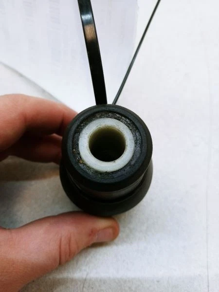 2004 2005 2006 HYUNDAI TIBURON SHIFT KNOB OEM USED TESTED - Image 4 of 4