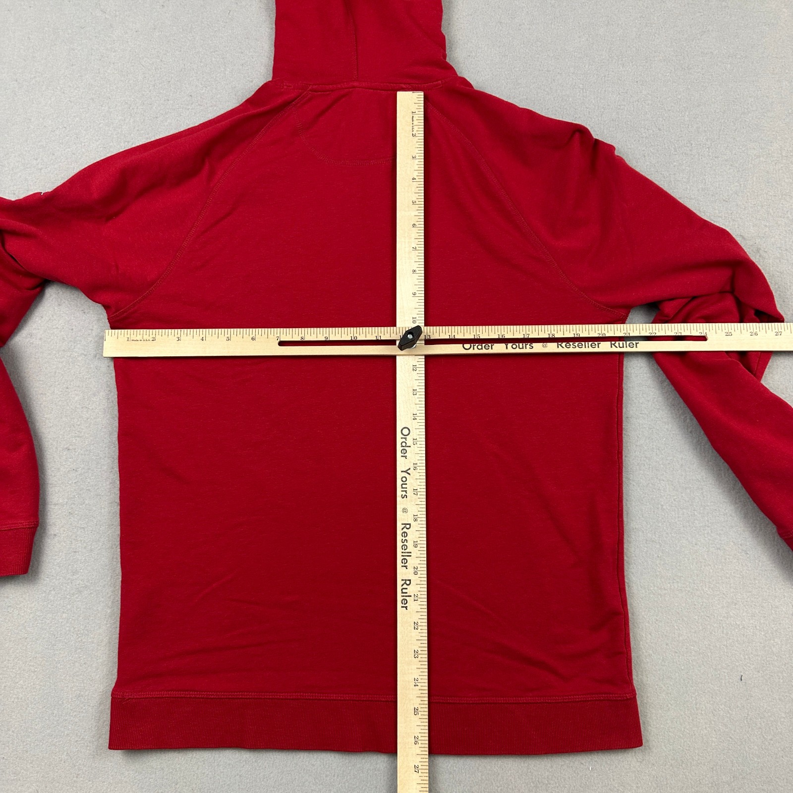 Johnnie-O Sweater Men Medium Solid Pullover Hood … - image 5