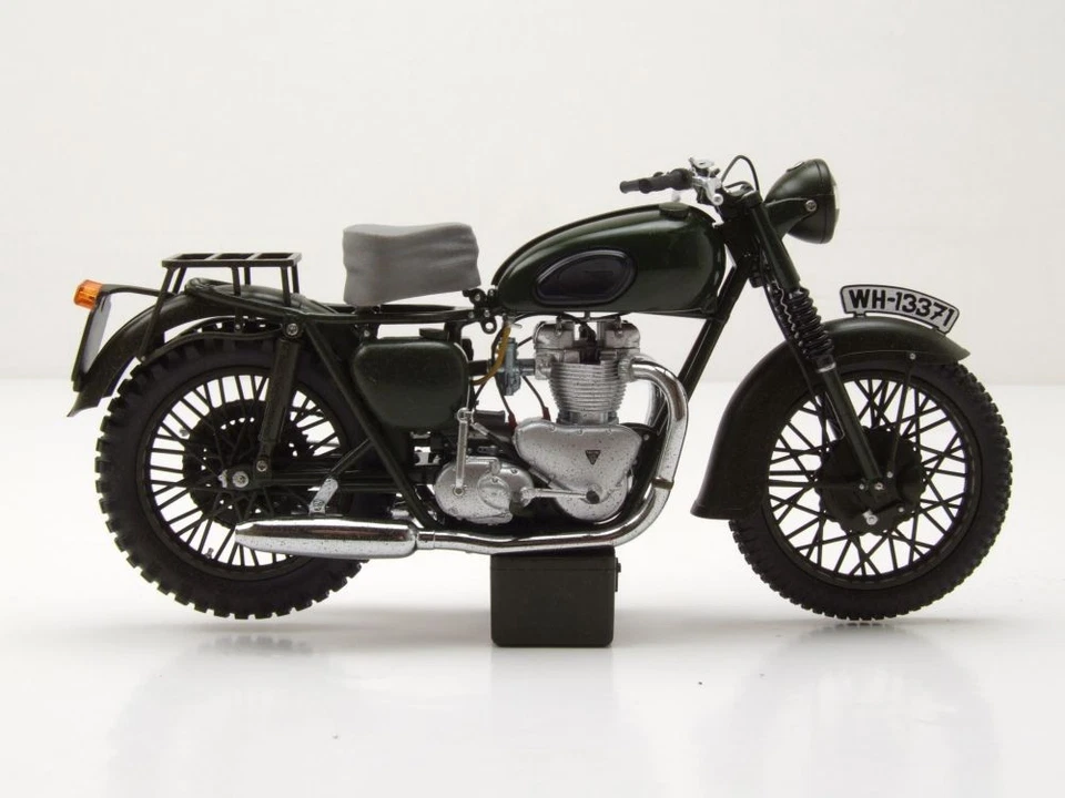 Triumph TR6 Trophy The Great Escape Gesprengte Ketten gealtert 1:12 Corgi - Bild 4 von 4