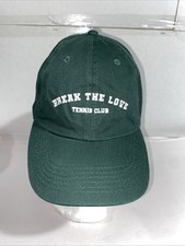 Break The Love Tennis Club Adjustable Cap Unisex  Green