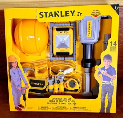 Stanley Jr Constructor Set Electric Jackhammer Toy Building Kit NEW