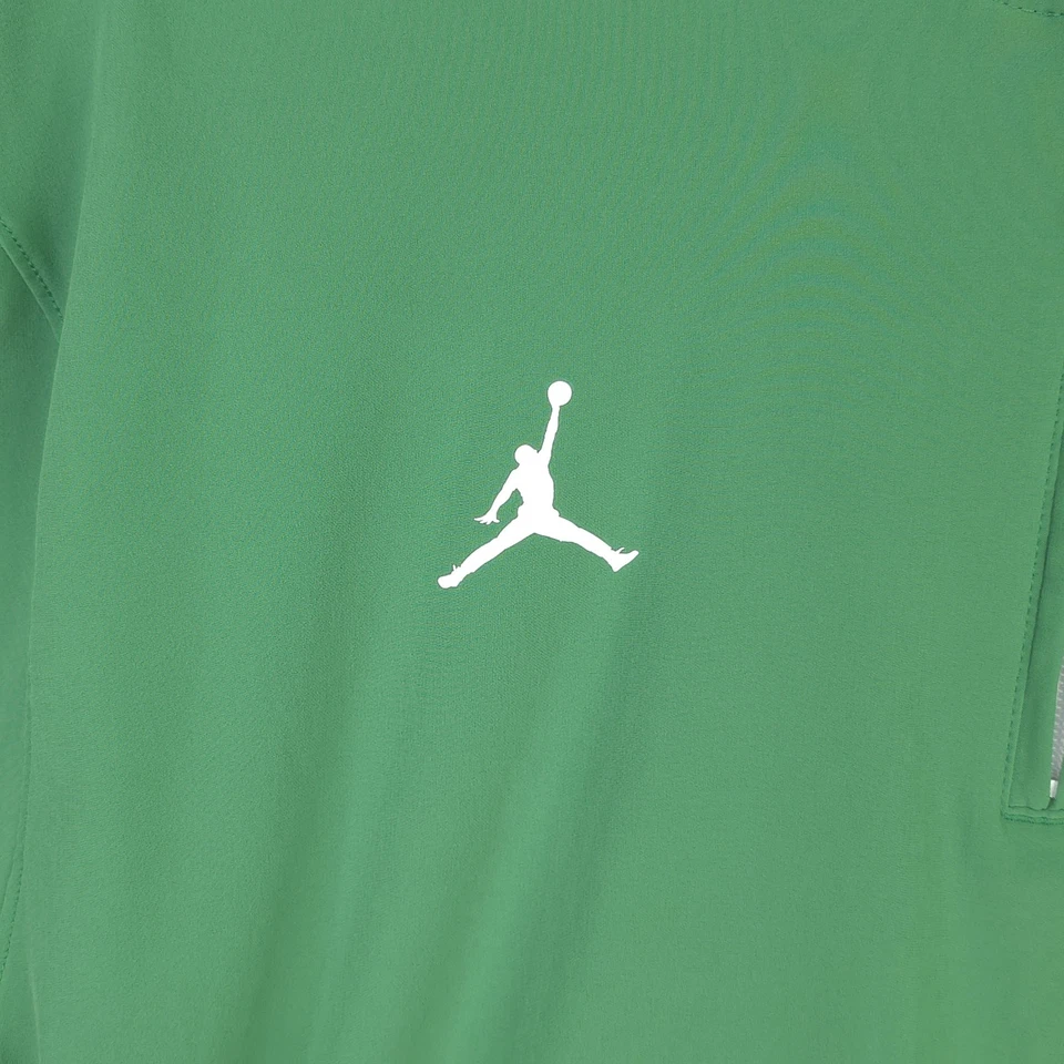 Nike Football Coaches Sideline 1/4 Zip Hooded Jacket Green Men’s L FJ9548 - Image 3 of 4