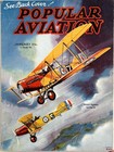 POPULAR AVIATION Magazine, January 1935, Military, Civil & Model Aviation — photo 1