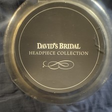 David's Bridal Silver Metal Tiara Headpiece Collection Bridal Headband