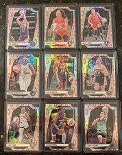 [9 Card Lot] 2024 Panini Prizm WNBA Logo Prizm Sami Whitcomb Dana Evans