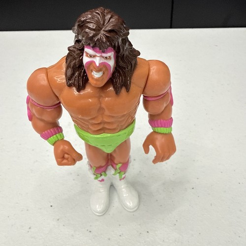 WWF Hasbro The Ultimate Warrior Action Figure 1990...