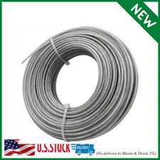 Grass Trimmer Line Nylon Steel Weed Eater String 0.095'' 164Ft/50M round String