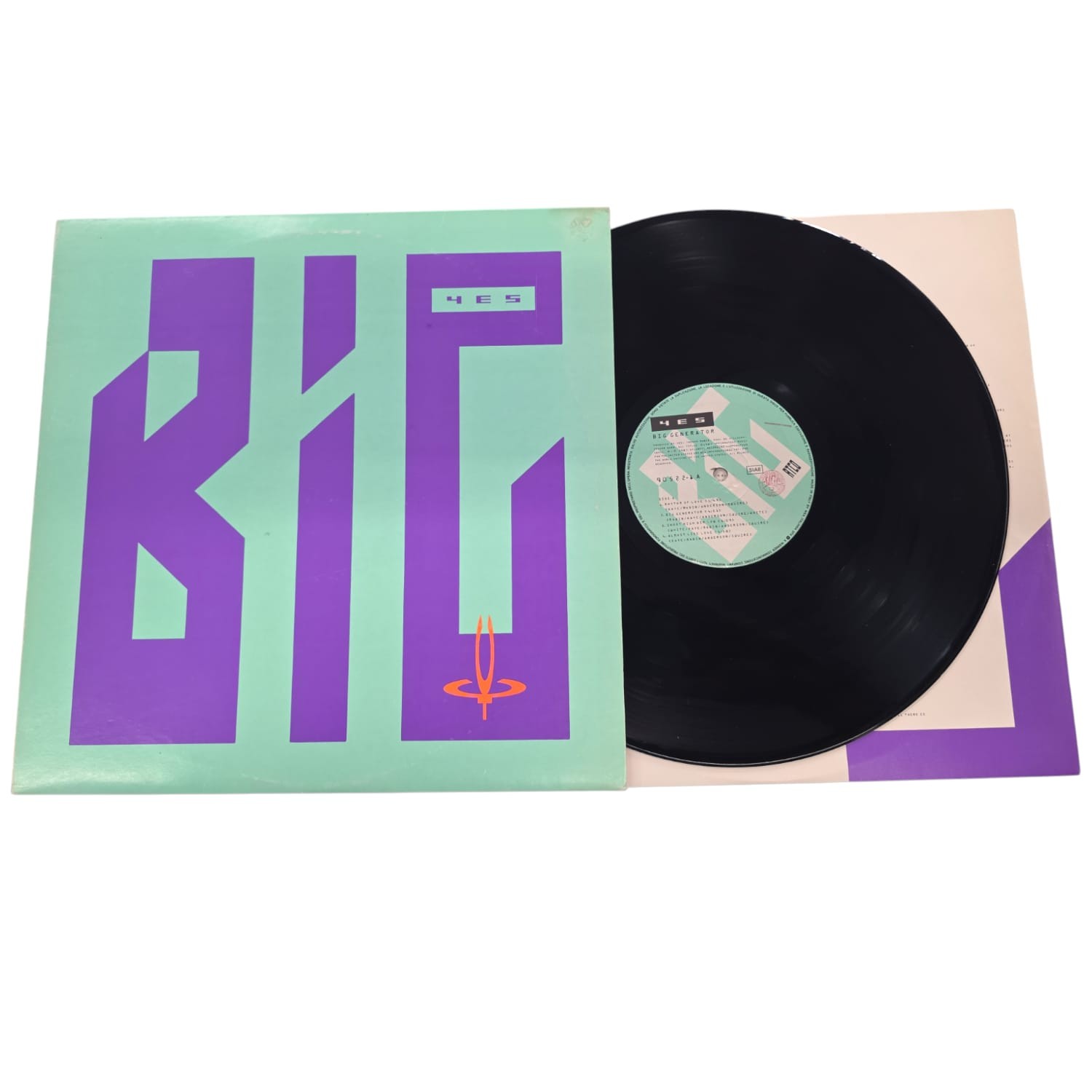 Yes Big Generator LP ITALY 1987