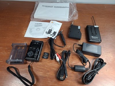 Marantz PMD620 MKII Digital Recorder Bundle w/ Manual CD + Wireless Microphone