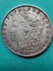 1881 P Morgan Silver Dollar circulated, ungraded, business strike, nice details — photo 1