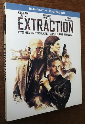 Extraction (2015) Blu-Ray w/slipcover - Bruce Willis, Kellan Lutz, Gina Carano