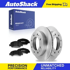 Front Brake Rotors Premium Ceramic Pads for 2017-2019 Chevy Suburban 5.3L