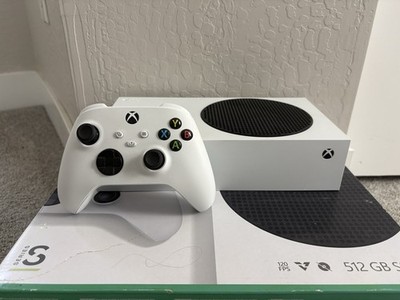 Microsoft Xbox Series S 512GB White Console Wi-Fi 4K UHD w/ Controller