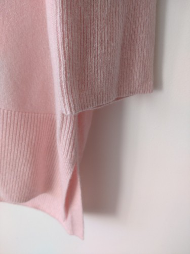 PURE COLLECTION * SIZE 20 PINK WOOL & CASHMERE LADIES SLOUCHY JUMPER - Picture 5 of 12