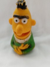 Bert Fingerpuppe aus Gummi, 80er Jahre, 8 cm, sehr gut erhalten