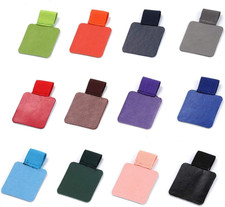 12 Pack Pen Holder Self Adhesive Elastic Pencil Holder for Notebook Journal