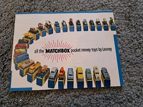 Vintage Matchbox Pocket Money Toys by Lesney Catalog Cars
