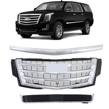 For Cadillac Escalade Platinum 2015-2020 Front Grille Hood Molding Bumper Trim