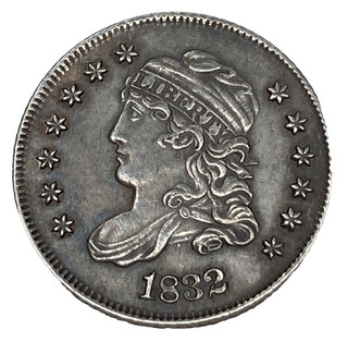 ÉTATS UNIS D'AMÉRIQUE 5 Cents “capped bust” 1832 Philadelphie poids : 1 4 g