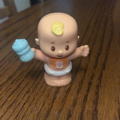 Replacement Blonde Twin Girl Figure for Little People Snuggle Twins Playset