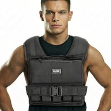Weighted Vest for Men   Heavy Duty Rucking  Strength Training Vest with 45lbs