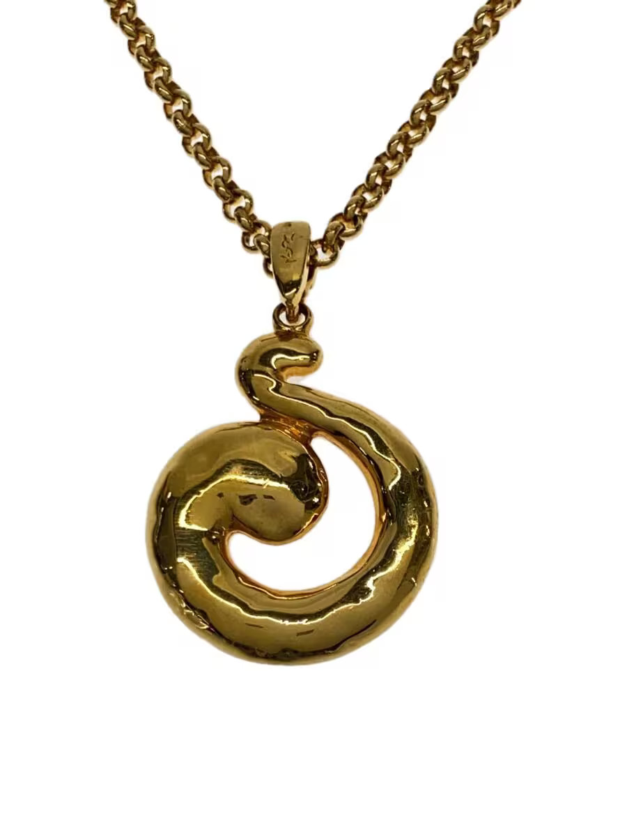 Collana YVES SAINT LAURENT vintage OLD GLD topna don