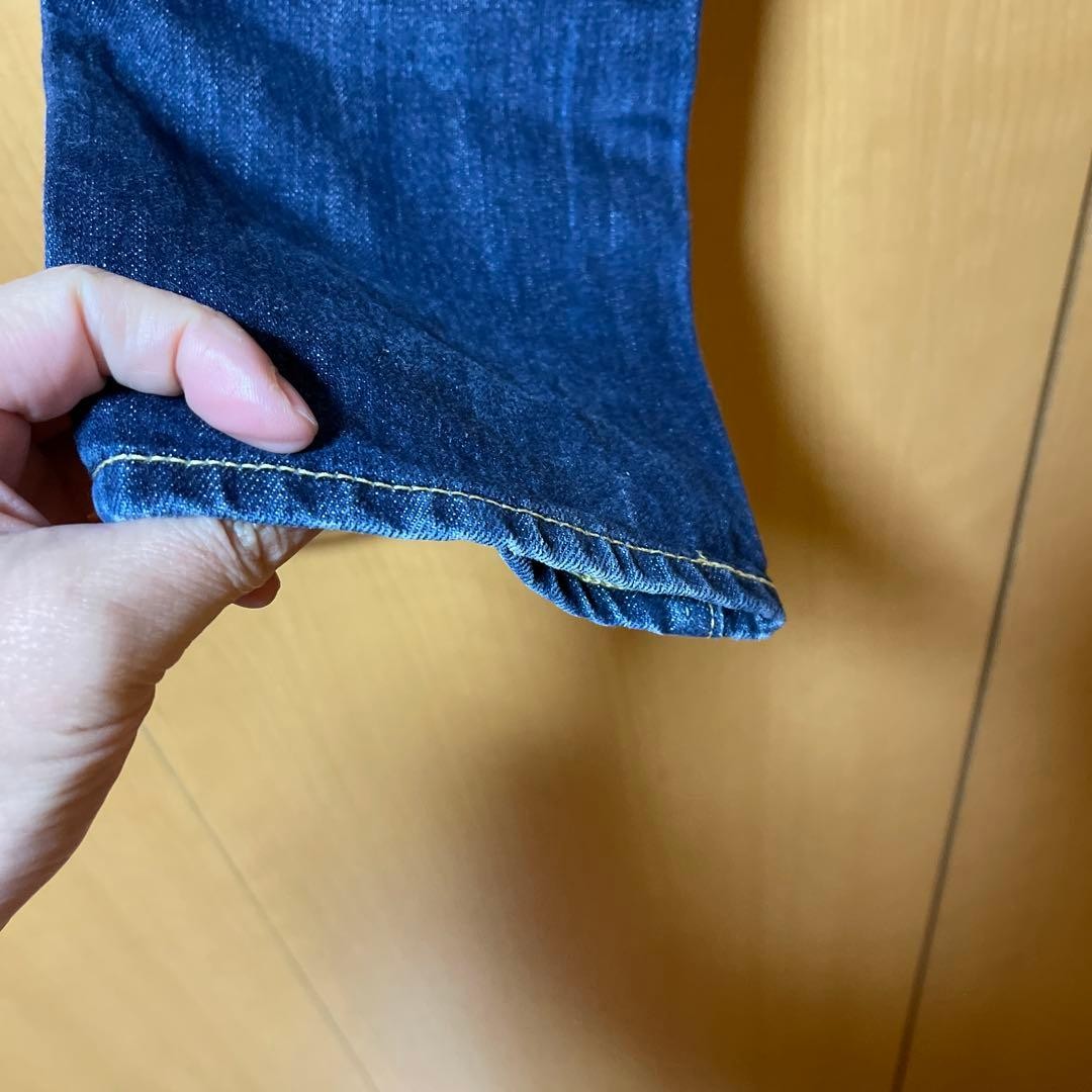 A Bathing Ape Straight Denim Pants Jeans Blue Navy SW 70cm Inseam 66cm BA0226217 thumbnail 5