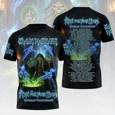 Iron 1Maiden 3D 2026 Tour Run For Your Lives Shirt Unisex all size