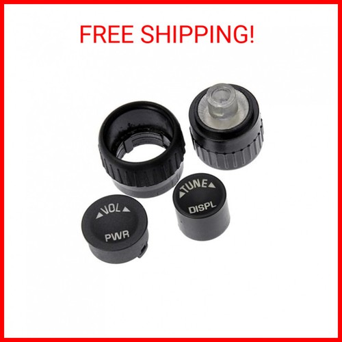 Dorman 76874 Radio Knob Assortment Compatible with Select Models, 4 ...