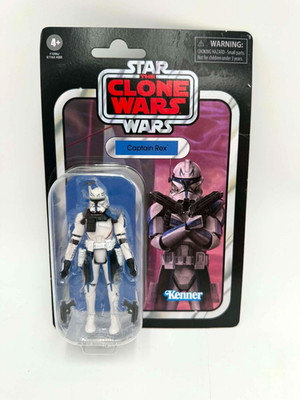 Hasbro Star Wars The Vintage Collection Clone Wars Captain Rex Action Figure