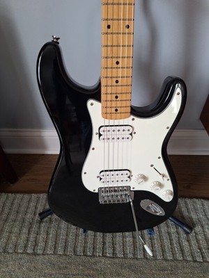 Fender Squier Stratocaster Standard HH Electric Guitar w/ Gig Bag & Strap