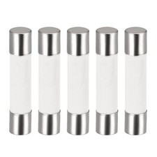 Ceramic Cartridge Fuses 3.15A 250V 6x30mm Fast Blow for Energy Saving Lamp 5pcs