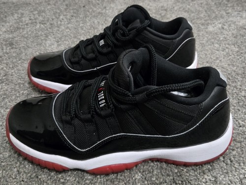 Nike Air Jordan 11 Retro Low GS Bred 2025 - FV5121-006 Size 7y - Picture 3 of 7