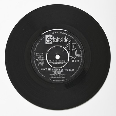 The Toys:  Silver Spoon/ Can't Get Enough Of You Baby .UK Stateside  SS 519