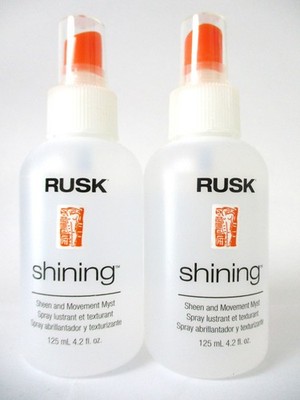 Rusk Shining Sheen and Movement Myst 4.2 oz Pack Of 2