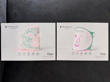 Omnilux Contour Clear LED Light Therapy Face Masks Combo Bundle