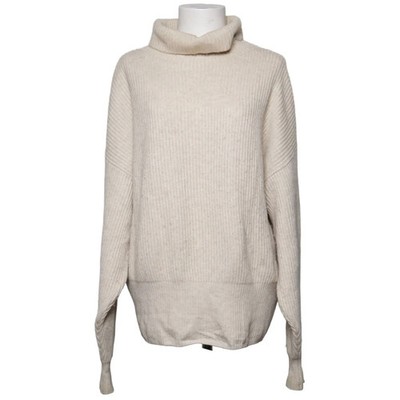 Soft Goat, Rollkragenpullover, Größe: L, Beige, Kaschmir/Wolle, Einfarbig #t7c