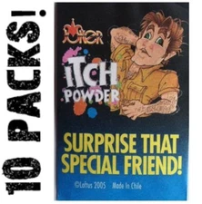 10 Itching Itch Powder Packages ~ Funny Novelty Magic Joke Trick Gag Prank