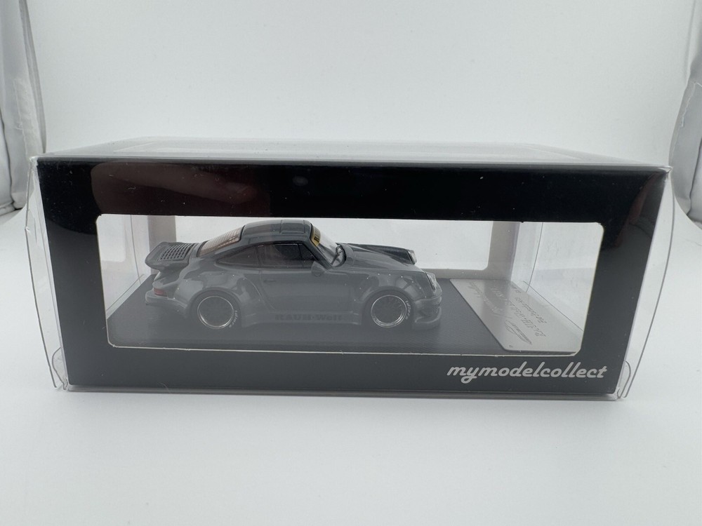 LOW NUMBER MC 1:64 Grey RWB 930 Widebody Racing Sports Model Diecast Car 50/999