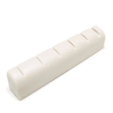 Graph Tech TUSQ Slotted 1/4" White Acoustic Guitar Nut, PQ-6143-00