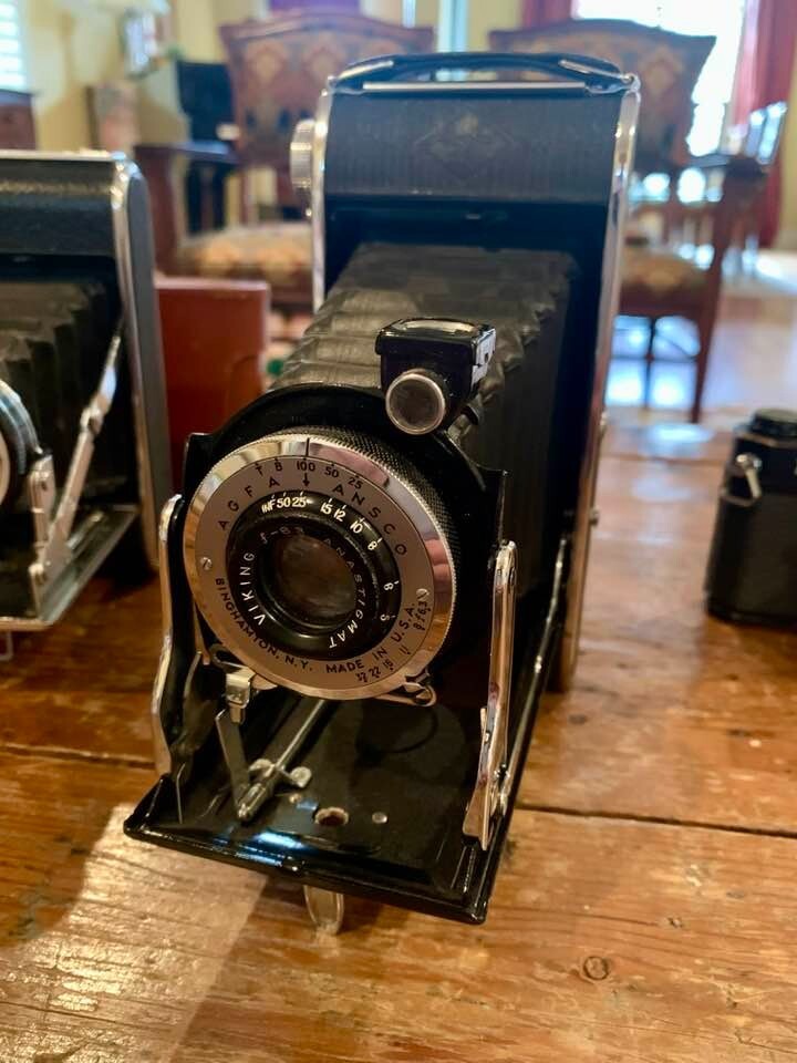 Vintage AGFA Ansco Viking f 6.3 Folding Camera - Binghamton
