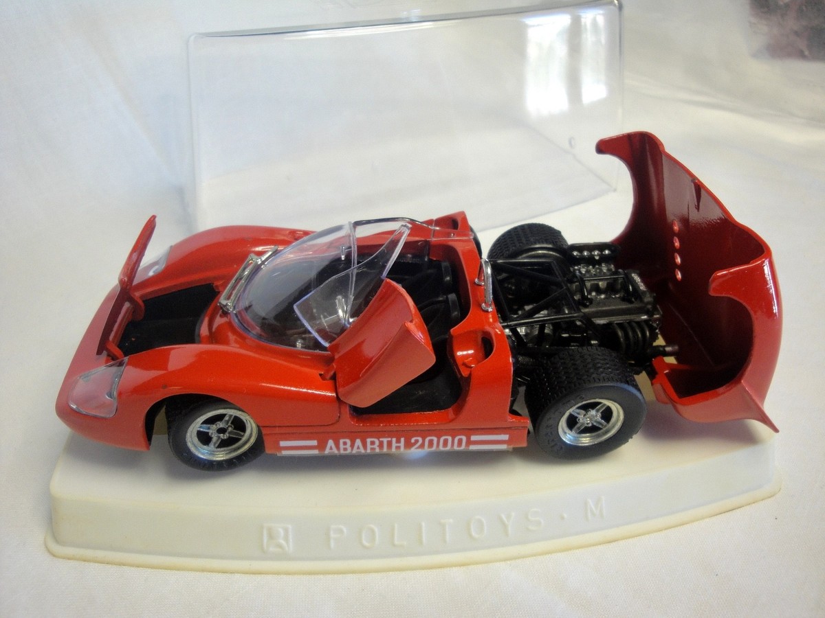 FIAT アバルト 2000 ポリトーイ 1/25スケール 1/25 POLITOYS POLISTIL S584 ABARTH 2000 | eBay