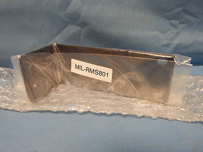 Pair of NEW Transition Networks MIL-RMS801 19  Rack Mounting Ears for MIL-SM800x