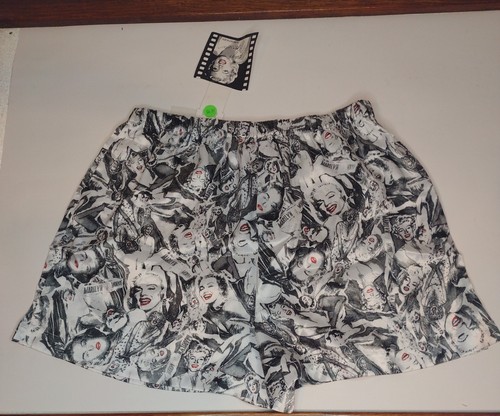 Warners Marilyn Monroe Print Sleep Shorts Size M 100% Polyester NWT Vintage 1996 - Picture 5 of 7